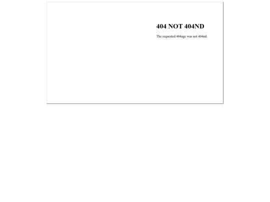 not_found screenshot