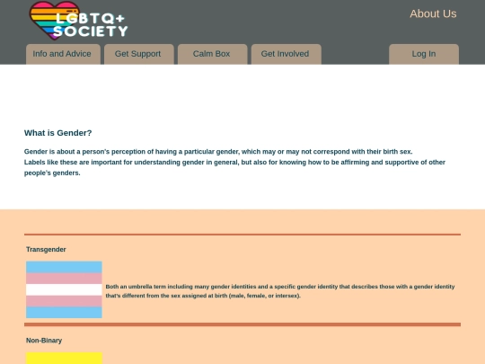 definitions/gender screenshot