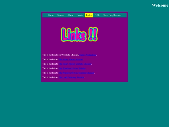 links screenshot