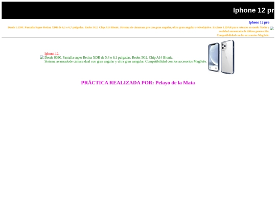 Pruebas clase/EjercicioIphone screenshot