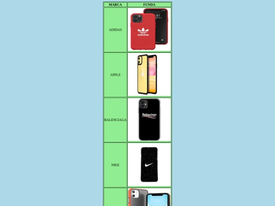 ejercicio12 proyecto/fundas2 screenshot