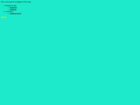 ejercicio12 proyecto/menu3 screenshot