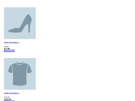 Product-List-Template screenshot