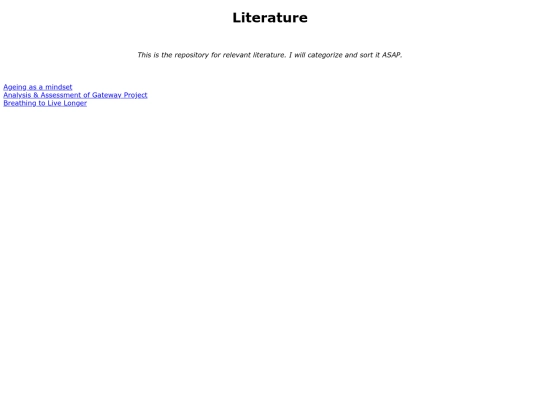 literature screenshot