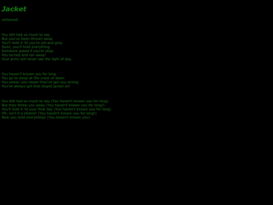 jacket-lyrics screenshot