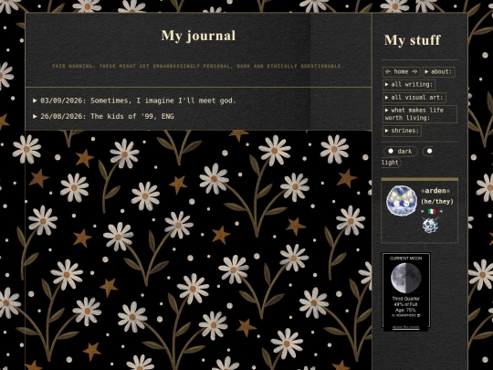 journal screenshot