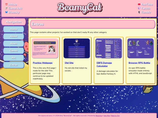 extras screenshot