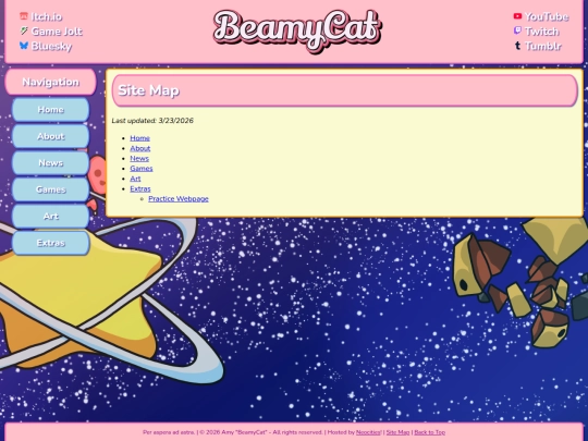 sitemap screenshot