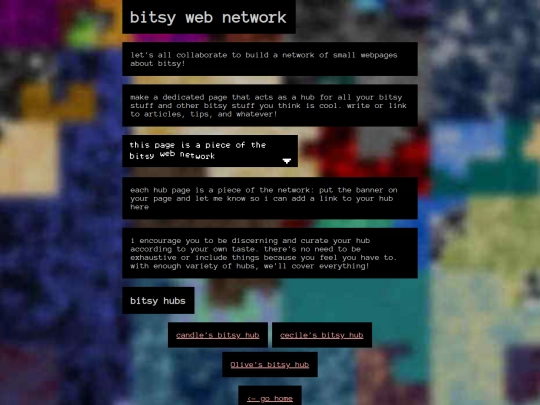 bitsy/network screenshot