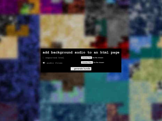 bitsy/tools/add-bitsy-audio screenshot