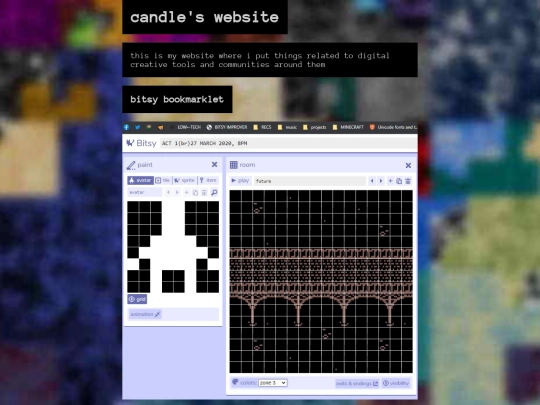 bitsy/tools/bookmarklet screenshot
