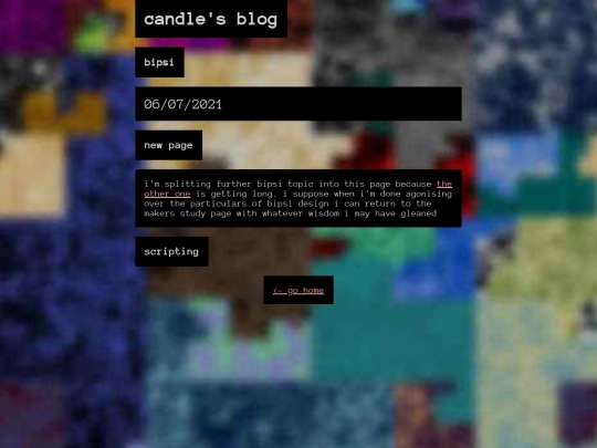 blog/bipsi screenshot