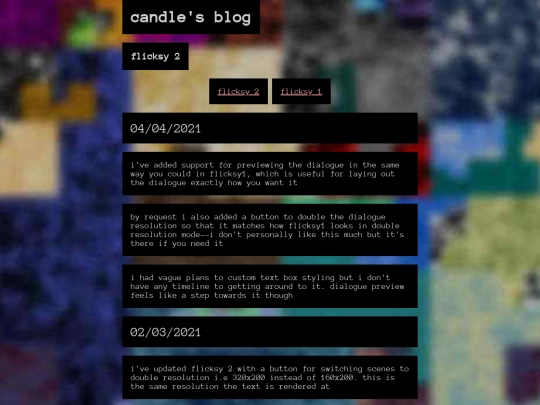 blog/flicksy2 screenshot