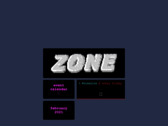 zone/calendar screenshot