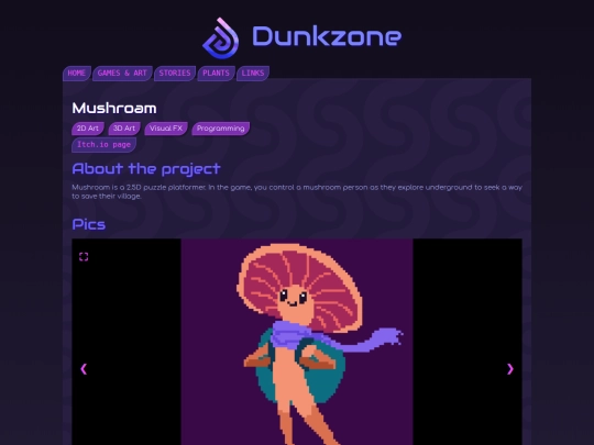 mushroam screenshot