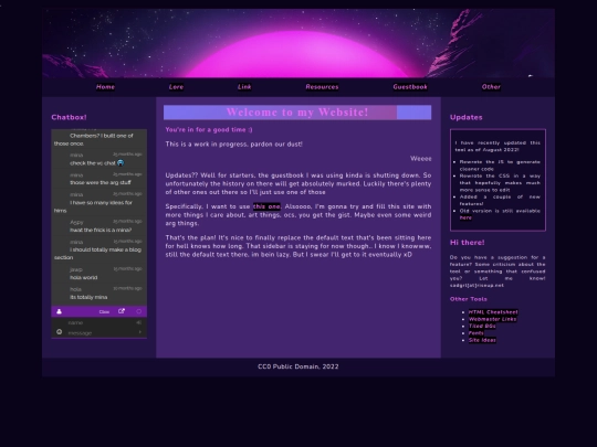 index screenshot