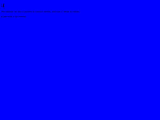 not_found screenshot