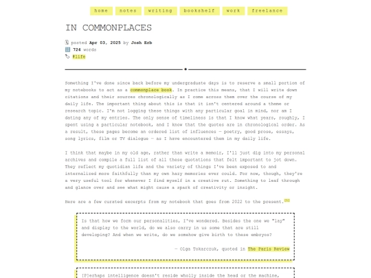 notes/2025/in-commonplaces screenshot
