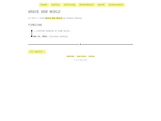 shelf/aldous-huxley/brave-new-world screenshot