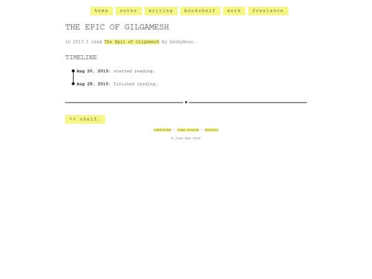 shelf/anonymous/the-epic-of-gilgamesh screenshot