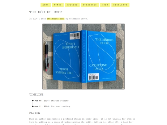 shelf/catherine-lacey/the-moebius-book screenshot