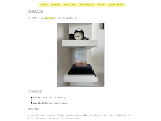 shelf/jean-baudrillard/america screenshot