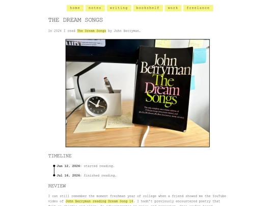 shelf/john-berryman/the-dream-songs screenshot