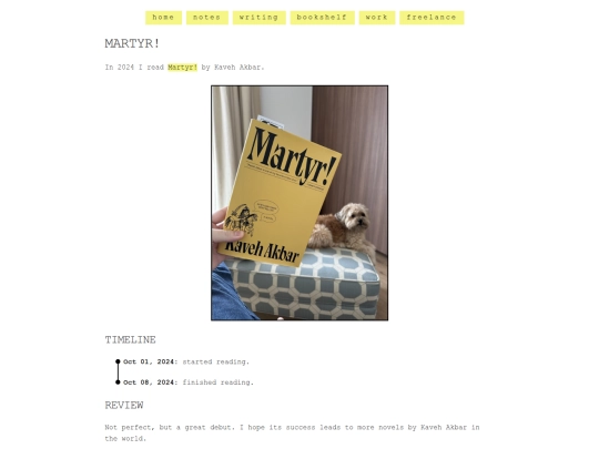shelf/kaveh-akbar/martyr screenshot