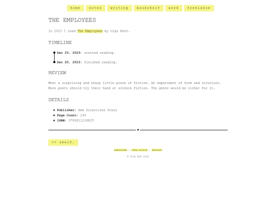shelf/olga-ravn/the-employees screenshot