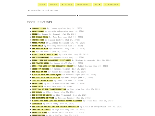 shelf/reviews screenshot