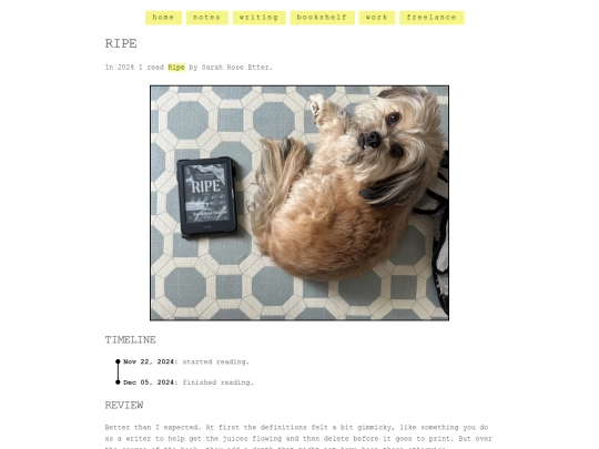 shelf/sarah-rose-etter/ripe screenshot
