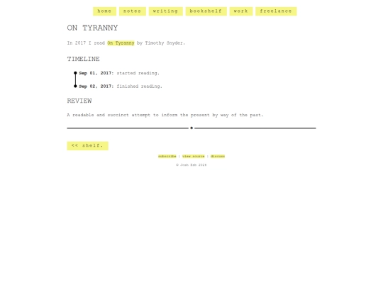 shelf/timothy-snyder/on-tyranny screenshot