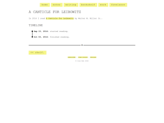 shelf/walter-m-miller-jr/a-canticle-for-leibowitz screenshot