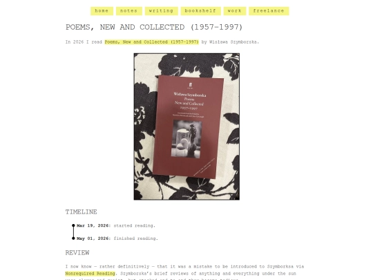 shelf/wislawa-szymborska/poems-new-and-collected-1957-1997 screenshot