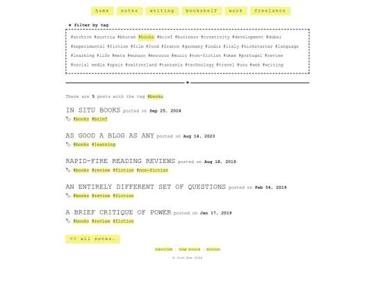 tags/books screenshot