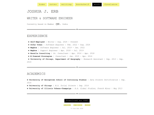 work screenshot