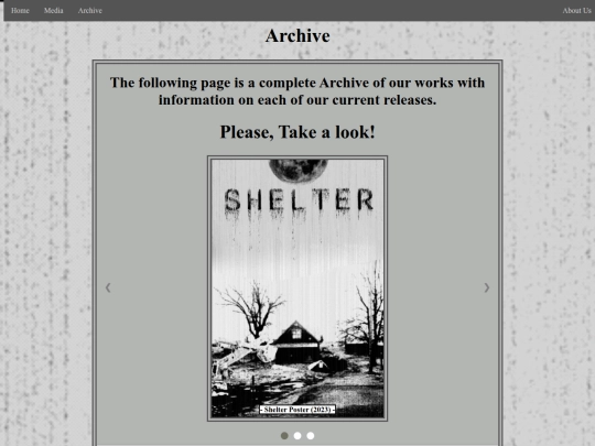Archive screenshot