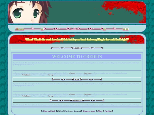 credits screenshot