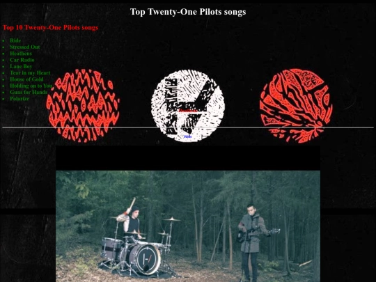 Top10songs screenshot