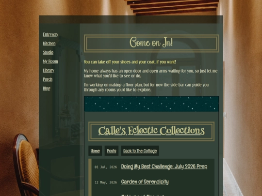 blog screenshot