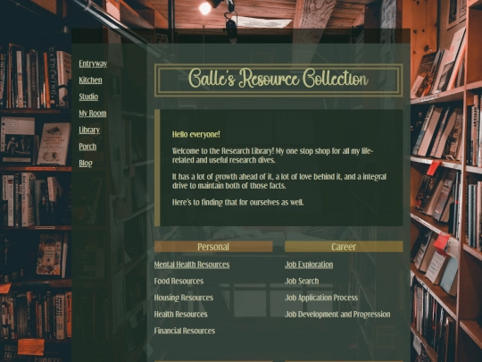 library screenshot