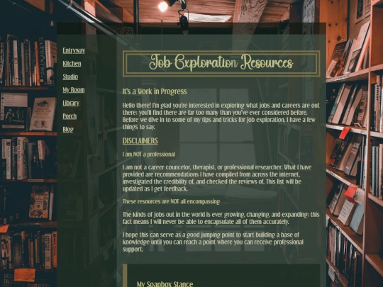library/job-exploration screenshot