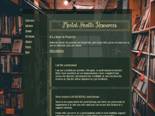 library/mental-health-resources screenshot