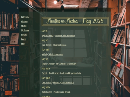 my-room/collections/months-in-media/may-2025 screenshot