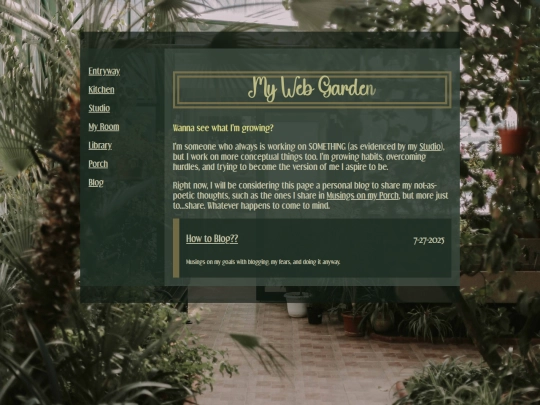 porch/greenhouse screenshot