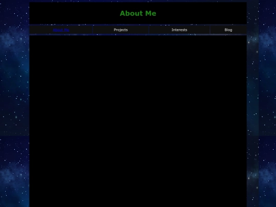 about-me screenshot