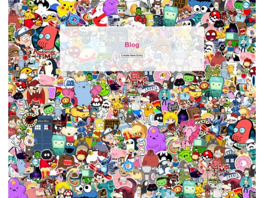 blog screenshot