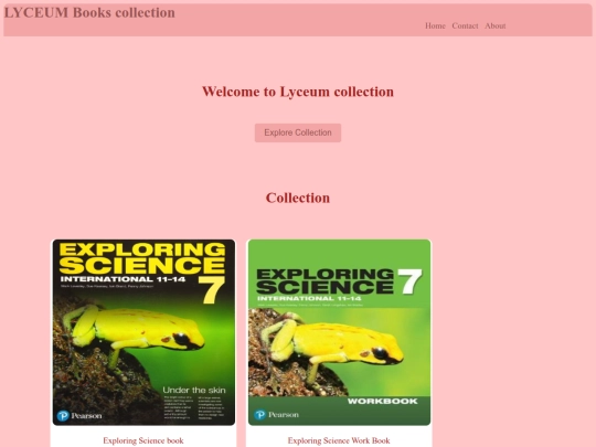 lyceum/lyceumcollection screenshot