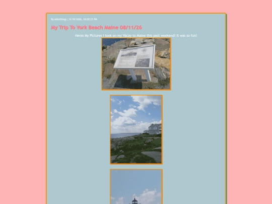 blog screenshot