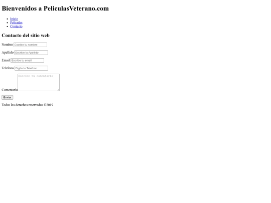 Contacto screenshot